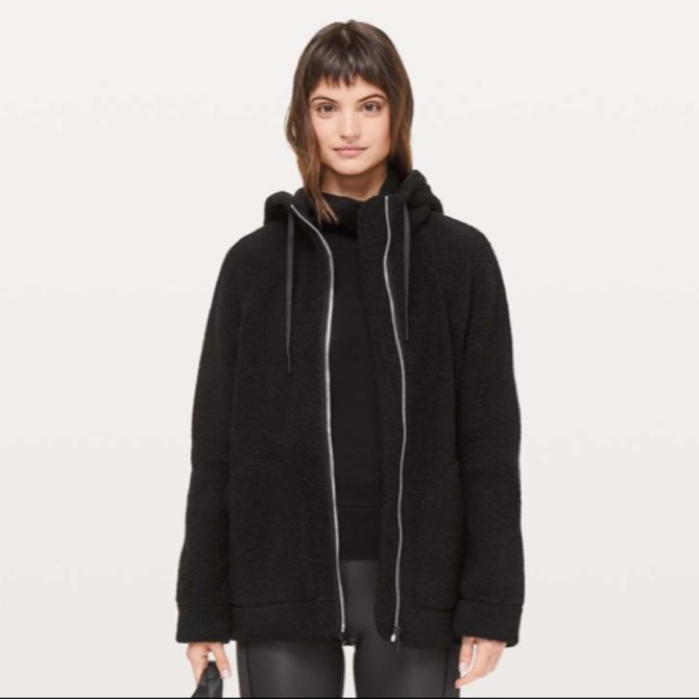 Lululemon So Sherpa Hooded Jacket Small